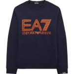 Blå EA7 Sweatshirts Størrelse XL til Herrer 
