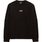 Sorte Sporty EA7 Sweatshirts Størrelse XL til Herrer 