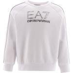EA7 Sweatshirt - Hvid m. SÃ¸lv