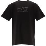 EA7 T-shirt - Sort/Multifarvet m. Logo