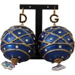 Blå Dolce & Gabbana Fest Øreringe i Messing One size til Damer på udsalg 