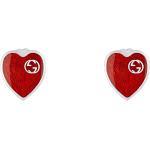 Gucci Heart earrings with Interlocking G