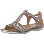ECCO women's flash flat sandal. - Grey - 36 EU