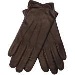 Mørkebrune Klassiske Vinter Handsker i Nappa Størrelse XL 