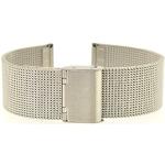 Eichmüller Milanese Watch Strap with Folding Clasp Stainless Steel 019 - 029 (16 mm, 019 - Silver Stainless Steel)