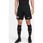 Eintracht Frankfurt 2023/24 Stadium Home/Away Nike Dri FIT fodboldshorts til mænd sort
