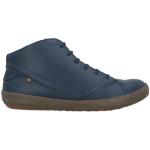 Marineblå El Naturalista Læderstøvler i Læder med runde skosnuder Størrelse 45 til Herrer 