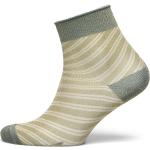 Elisa Glimmer Short Socks Lingerie Socks Regular Socks Khaki Green Mp Denmark