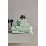 Mintgrønne Ellos Badehåndklæder i Frotté 50x70 6 stk 