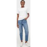 Blå Ellos Mom jeans i Bomuld Størrelse 3 XL til Damer på udsalg 