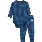 Blå Ellos Økologiske Babytøj i Jersey Størrelse 62 på udsalg 