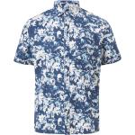 Blå Ellos Kortærmede skjorter i Bomuld med korte ærmer Størrelse XL til Herrer 