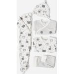 Hvide Ellos Økologiske Bæredygtige Pyjamas til børn i Bomuld Størrelse 56 5 stk 