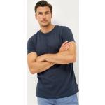 Marineblå Ellos T-shirts med rund hals i Jersey med rund udskæring med korte ærmer Størrelse XL til Herrer 