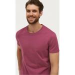 Pinke Ellos T-shirts med rund hals i Jersey med rund udskæring med korte ærmer Størrelse 3 XL til Herrer 