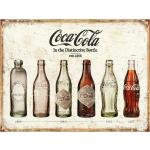 Flerfarvede Retro Coca Cola Emaljeskilte på udsalg 