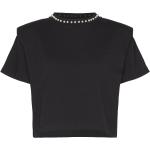 Sorte Karl Lagerfeld Kortærmede t-shirts med korte ærmer Størrelse XL til Damer på udsalg 