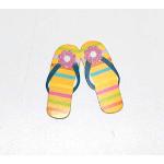 Flerfarvede Sommer Sko med Glitter med Striber på udsalg 