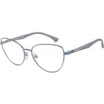 Lyseblå Armani Emporio Armani Damebriller Størrelse XL på udsalg 