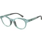 Lyseblå Armani Emporio Armani Damebriller Størrelse 3 XL på udsalg 