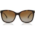 Brune Armani Emporio Armani Polariserede solbriller i Acetat Størrelse XL til Damer på udsalg 