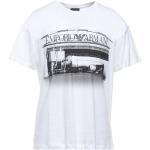 Hvide Armani Emporio Armani Kortærmede t-shirts i Jersey med rund udskæring med korte ærmer Størrelse XL til Herrer 