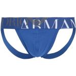 Blå Armani Emporio Armani G-strenge i Jersey Størrelse XL til Herrer på udsalg 