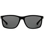 Sorte Armani Emporio Armani Polariserede solbriller Størrelse XL til Herrer 