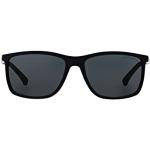Blå Armani Emporio Armani Firkantede solbriller Størrelse XL til Herrer på udsalg 