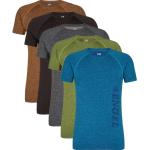 Blå Engel Naturtextilien T-shirts med tryk Størrelse 3 XL til Herrer 