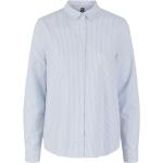 Hvide Pieces Langærmede skjorter Med lange ærmer Størrelse XL til Damer på udsalg 