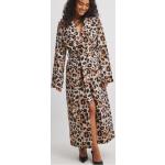 Damejakker i Polyester Størrelse XL med Leopard 