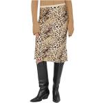 Klassiske Midi Anine Bing Nederdele i Silke Størrelse XL med Leopard til Damer på udsalg 