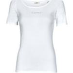 Hvide Esprit Kortærmede t-shirts med korte ærmer Størrelse XL til Damer 