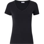 Sorte Esprit T-shirts med v-hals i Jersey med V-udskæring med korte ærmer Størrelse XXL til Damer 