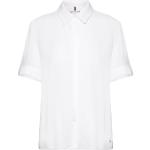 Hvide Tommy Hilfiger Essentials Kortærmede skjorter med korte ærmer Størrelse XL 