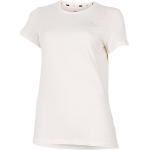 Hvide Puma Essentials T-shirts i Bomuld Størrelse XL til Damer 
