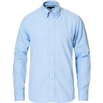 Lyseblå ETON Langærmede skjorter Button down Størrelse XL til Herrer 