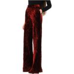 Røde Etro Fløjlsbukser i Fløjl Størrelse XL til Damer på udsalg 