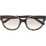 Brune Mulberry Damesolbriller i Acetat Størrelse XL 