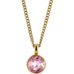Ette Sg Vintage Rose Accessories Jewellery Necklaces Dainty Necklaces Pink Dyrberg/Kern