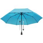 Isblå Euroschirm Studenter Paraplyer i Polyamid Størrelse XL til Damer på udsalg 