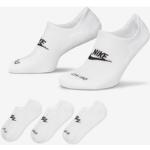 Hvide Nike Sokletter i Jersey Str 38 til Herrer 
