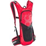 EVOC CC 3l RACE Trinkrucksack Fahrradrucksack Backpack für Ausdauerrennen (AIR TUNE SYSTEM, AIR CIRCULATION, Trinkblasenfach, universell einsetzbar, ultraleicht, inkl.: 2l Trinkblase), Rot / Schwarz