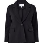Sorte Plus size blazere i Jersey Størrelse 3 XL til Damer 