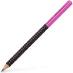 Faber-Castell jumbo grip blyant, black/pink