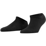 Falke Active Breeze Women's Trainer Socks, No Slipping, Breathable Material, High Moisture Wicking, Size 35-38, 39-42, Various Colours - Knitted Black