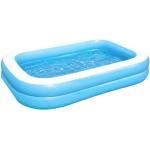 Family-Pool blau/weiß, Schwimmbecken