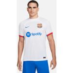 Hvide  FC Barcelona Nike Dri-Fit Fodboldtrøjer Størrelse XL til Herrer på udsalg 