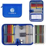 FC Schalke 04 Pencil Case/Pencil Bag/Case/Bag/Pencil Case Filled 29 Part S04